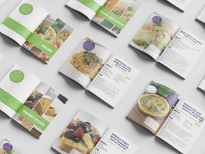 lucreative cookbook banner design