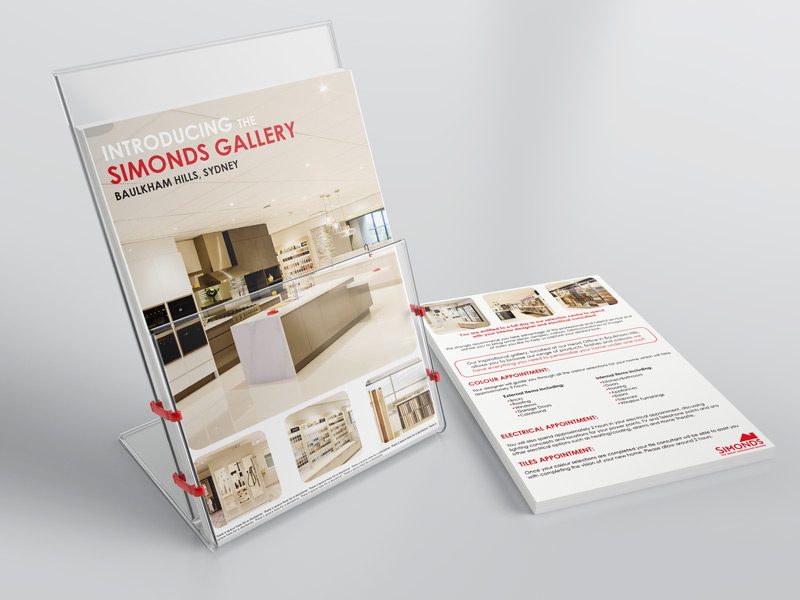 simonds homes gallery flyer