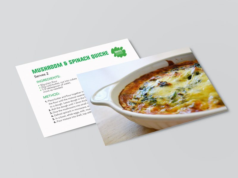 recipe card design