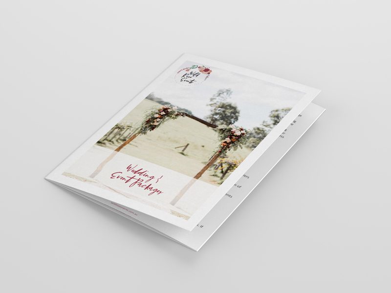 Wild Rose Events Brochure Cover
