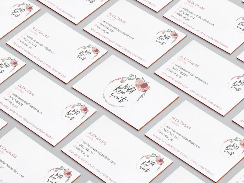 Business Cards for Wild Rose